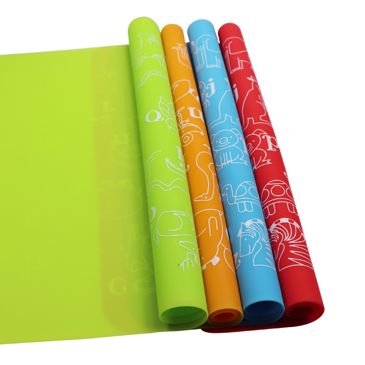 嬰幼兒硅膠墊，硅膠餐墊定制加工